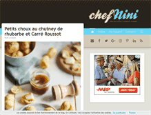 Tablet Screenshot of chefnini.com